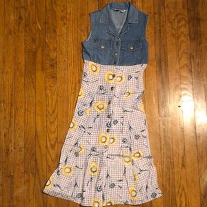 Amazing vintage 90s maxi dress